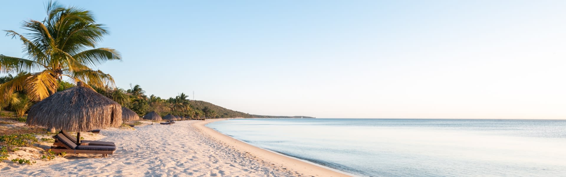 The beach at Anantara Bazaruto Island Resort on Bazaruto Island
