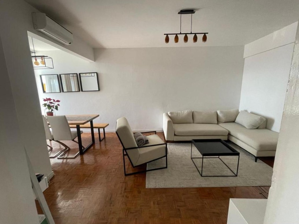 Sala de estar do apartamento AP Museu Maputo