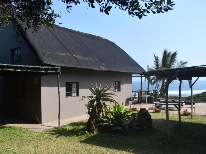 Chalet con tetto di paglia e vista mare presso Athule Inn, Chidenguele