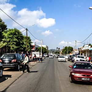 Beira street scene — context photograph for the Beira walking tour, not the tour experience itself