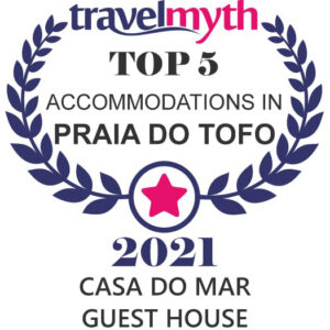 Casa Do Mar Guest House, Tofo Beach — photograph from the property's official website