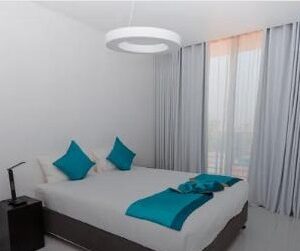 Спальня в апартаментах с одной спальней в Golf View Apartments, Мапуту, Мозамбик