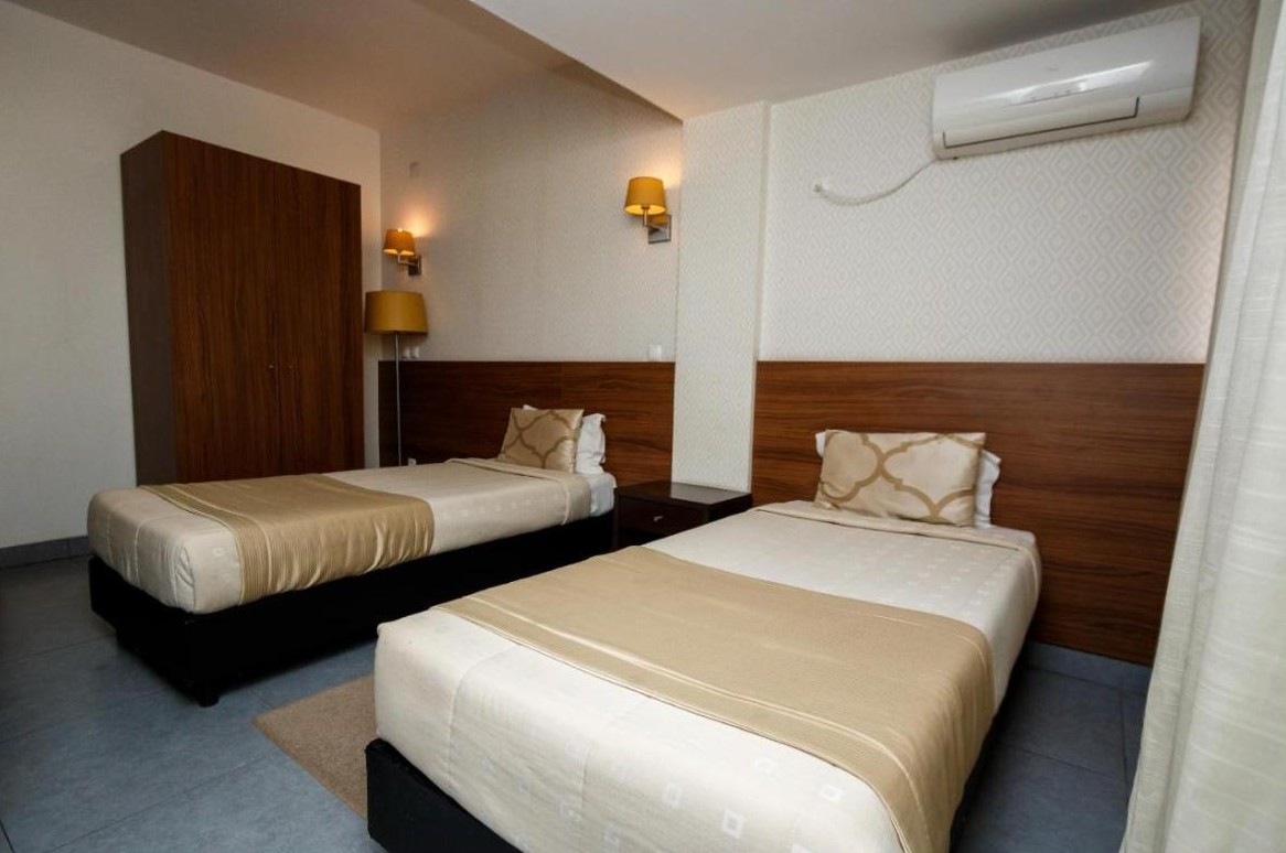 Chambre lits jumeaux à Hotel Santa Cruz, Maputo
