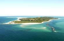 Magaruque Island, Bazaruto Archipelago — photograph from the property's official website
