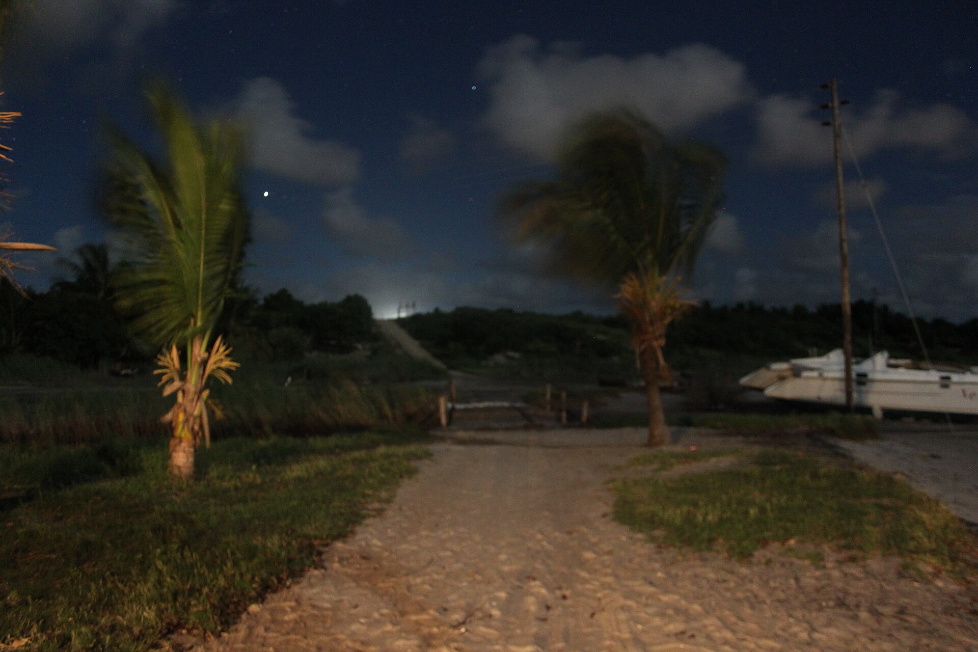 View over Vilankulo on the Mozambique coast