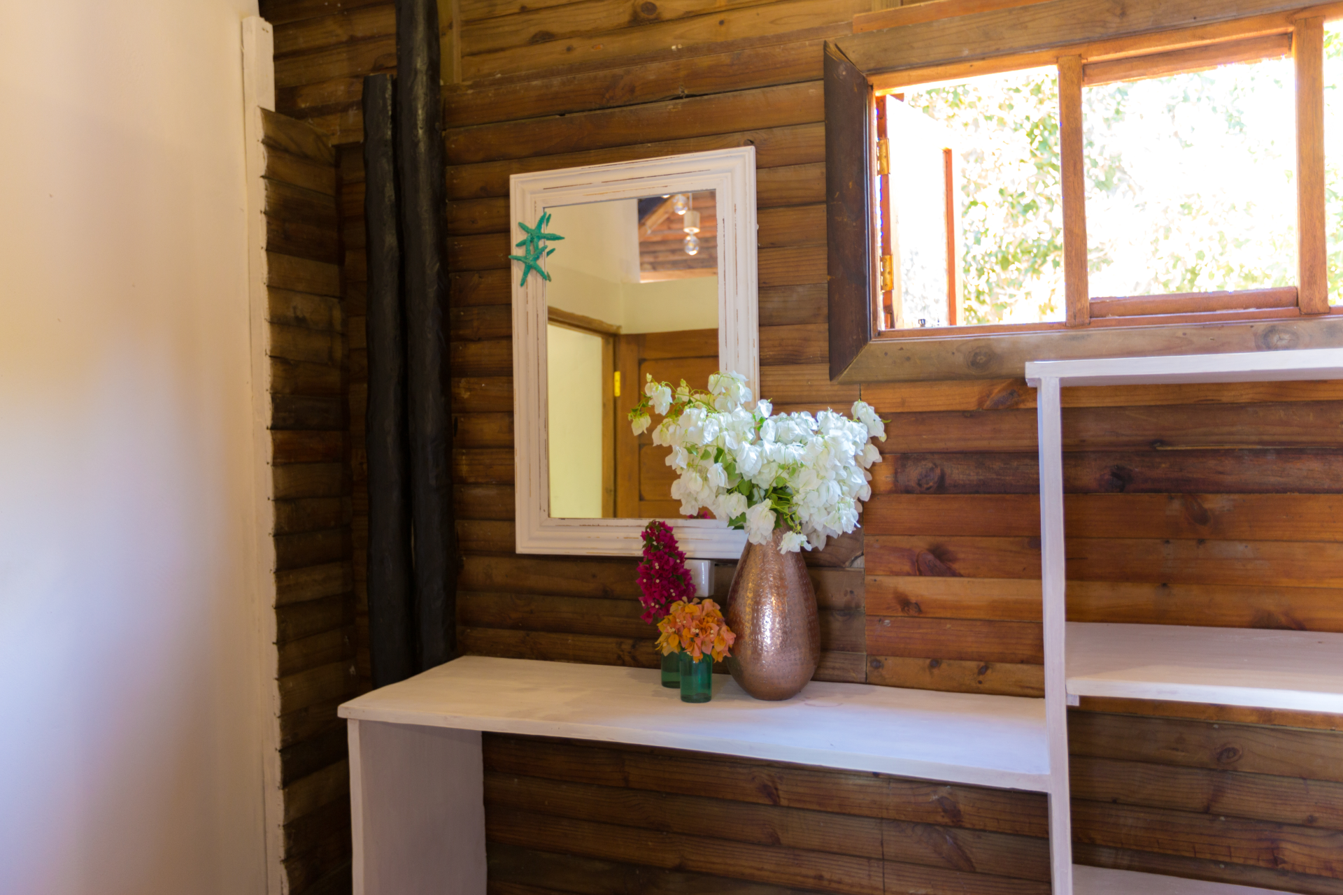 Schlafzimmer in der Casa Bonita von Paradise Dunes, Praia do Tofo – Foto von der offiziellen Website der Unterkunft
