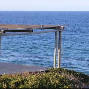 Смотровая площадка над морем в Singila Ocean Lodge, Тофу, Мозамбик